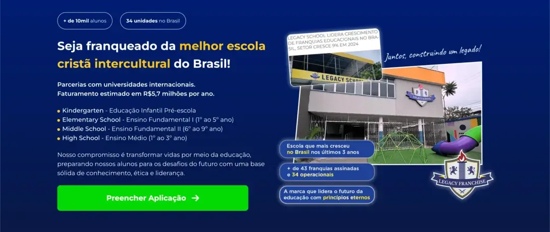 Legacy Franchising 2025: Expansão Digital de uma Franquia Educacional Cristã